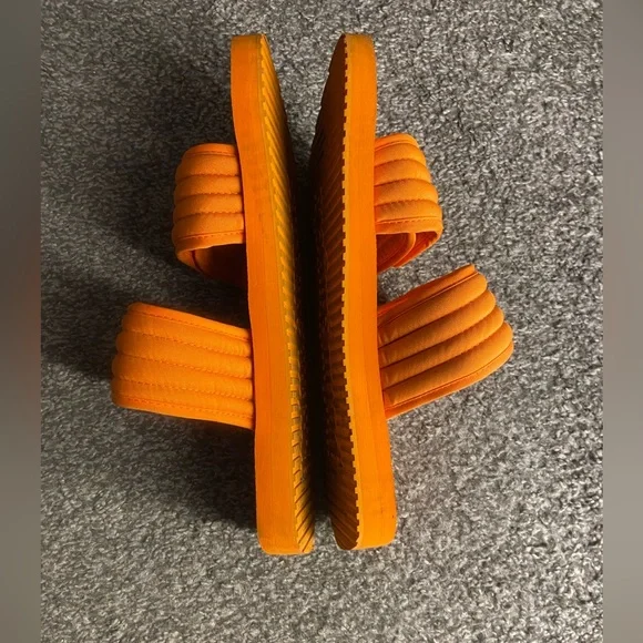 Palm Angels Shoes Authentic Palm Angel Slides Orange And